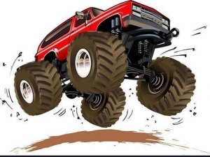 Monster Trucks Memory Match Game