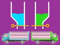 Color Water Trucks Online Puzzle Game