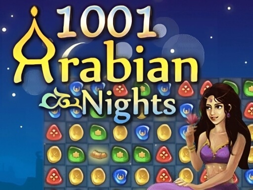 1001 Arabian Nights Match 3 Puzzle Game