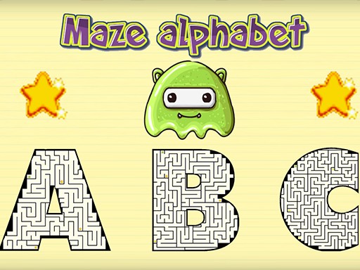 Maze Alphabet Online Puzzle Game