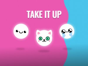 Take it up! Neon Jump Game