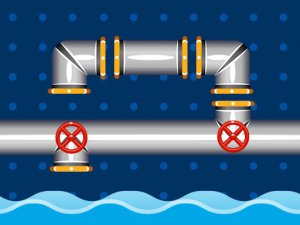 Pipe Direction Puzzle Game