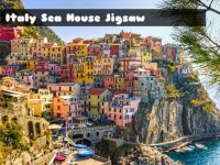 Italy Sea House Jigsaw Puzzle Game