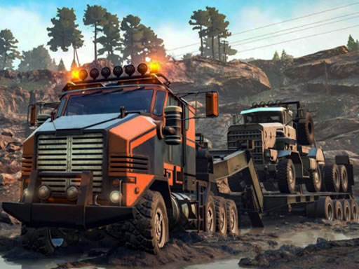 Trucks in Mud Jigsaw Puzzle Game