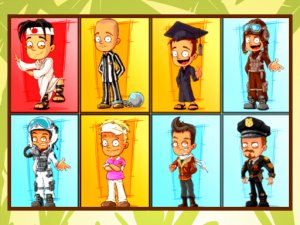 Comic Board Puzzles Online Game
