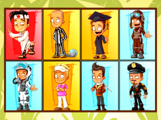 Comic Board Puzzles Online Game