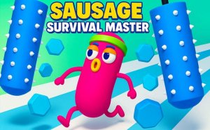 Sausage Survival Master: Food Run Online Game