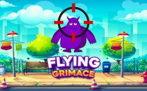 Flying Grimace Pop Challenge