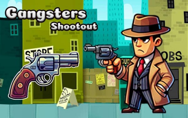 Gangsters Shootout: Ricochet Puzzle Precision Fighter Online Game