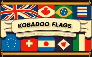 Kobadoo Flags World Flags Memory Puzzle Game Online