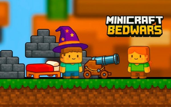 Minicraft Bedwars Online Strategy Game