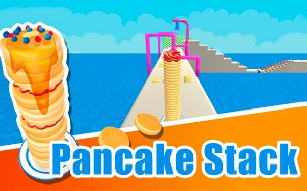 Pancake Stack: Tower Builder Puzzle Game