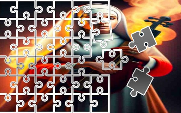 The Nun Sliding Puzzle Game Online