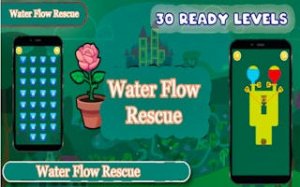 Water Flow Puzzle: Plant Rescue