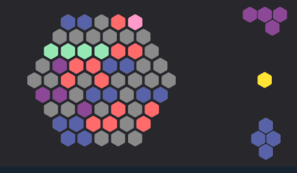 Hexagon Grid Puzzle Challenge