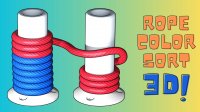 Rope Color Sort 3D Puzzle Game